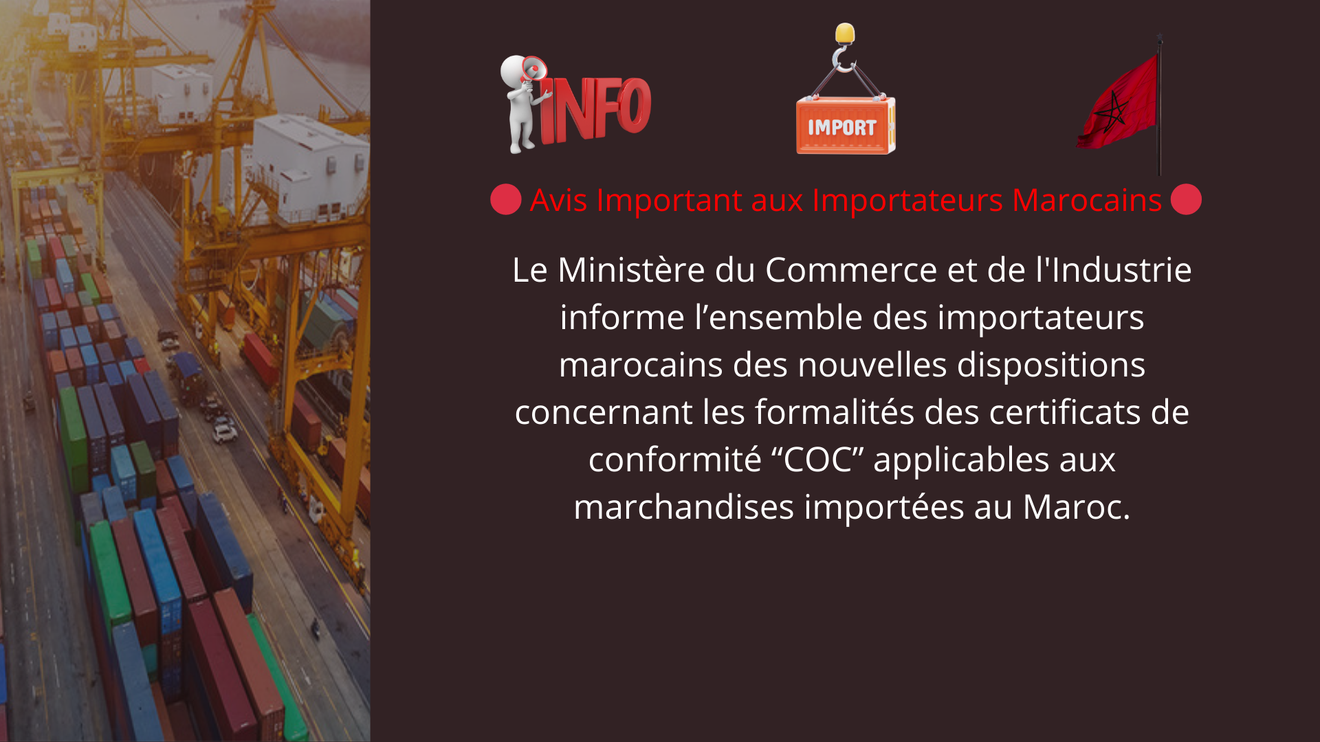 certificats de conformité COC